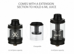 IJOY EXO RTA clearomizer Black