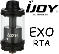 IJOY EXO RTA clearomizer Black