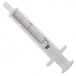 Injekční stříkačka 2ml - bez jehly