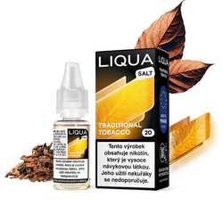 Liquid Liqua Salt 10ml Traditional Tobbacco