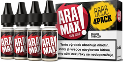 Liquid ARAMAX 4Pack Klasický tabák (4x10ml)  - CLASSIC TOBACCO