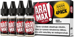 Liquid ARAMAX 4Pack Zelený tabák (4x10ml)  - GREEN TOBACCO