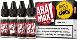 Liquid ARAMAX 4Pack Jablko (4x10ml)  - MAX APPLE
