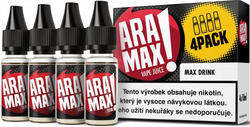 Liquid ARAMAX 4Pack Energetický nápoj  (4x10ml) - MAX DRINK