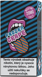 Liquid Big Mouth SALT Frozen Grape 10ml - 20mg (ledové hrozny)