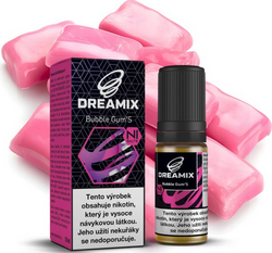 Liquid Dreamix SALT 10ml Žvýkačka (Bubblegum'S)