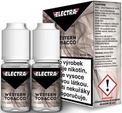 Liquid ELECTRA 2Pack Western Tobacco 2x10ml - 3mg