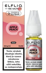 Liquid ELFLIQ Nic SALT Apple Peach 10ml (jablko, broskev)