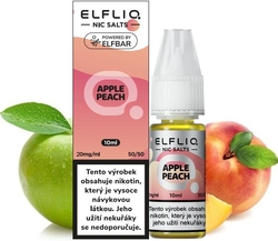 Liquid ELFLIQ Nic SALT Apple Peach 10ml (jablko, broskev)