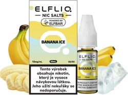 Liquid Elfliq Nic Salt 10ml Banana Ice