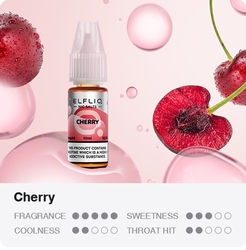 Liquid ELFLIQ Nic SALT Cherry 10ml (třešeň)