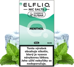 Liquid Elfliq Nic Salt 10ml Menthol