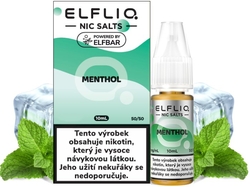 Liquid Elfliq Nic Salt 10ml Menthol