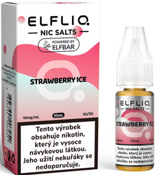 Liquid Elfliq Nic Salt 10ml Strawberry Ice