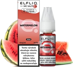 Liquid ELFLIQ Nic SALT Watermelon 10ml (vodní meloun)