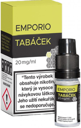 Liquid EMPORIO SALT Tabáček 10ml  (tabák, vanilka)