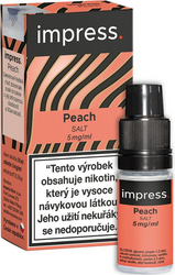 Liquid IMPRESS Salt 10ml Peach