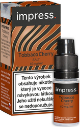 Liquid IMPRESS Salt 10ml Tobacco Cherry