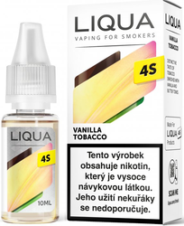 Liquid LIQUA CZ 4S - SALT Vanilla Tobacco 10ml 20mg (tabák, vanilka)