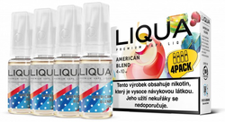 Liquid LIQUA 4Pack Americký míchaný tabák (4x10ml) - American Blend