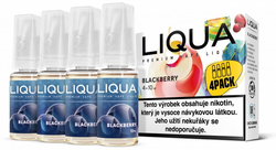 Liquid LIQUA Elements 4Pack Blackberry 4x10ml (ostružina) 