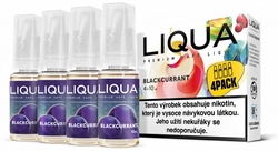 Liquid LIQUA Elements 4Pack Blackcurrant 4x10ml (černý rybíz)