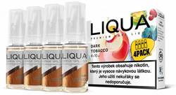 Liquid LIQUA Elements 4Pack Dark tobacco 4x10ml (silný tabák)