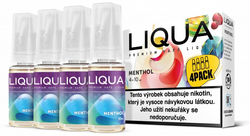 Liquid Liqua Elements 4Pack Menthol