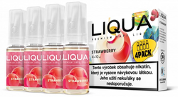 Liquid LIQUA 4Pack Jahoda (4x10ml) - Strawberry