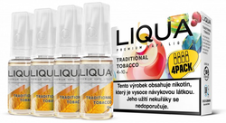 Liquid LIQUA Elements 4Pack Traditional tobacco 4x10ml (tradiční tabák) 