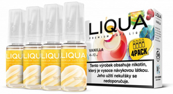 Liquid LIQUA 4Pack Vanilka (4x10ml) - Vanilla