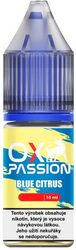 Liquid OXVA OX PASSION Salts 10ml Blue Citrus