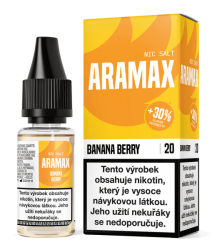 Liquid Aramax Nic Salt 10ml Banana Berry