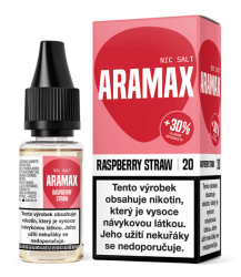 Liquid Aramax Nic Salt 10ml Raspberry Straw