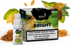 Liquid WAY to Vape 4Pack Bright 4x10ml (tabák)