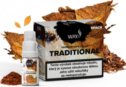 Liquid WAY to Vape 4Pack Traditional 4x10ml (tabák)