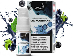 Liquid WAY to Vape Blackcurrant 10ml (černý rybíz)