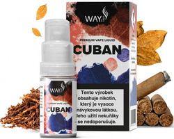 Liquid Way to Vape 10ml Cuban