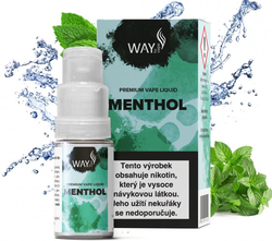 Liquid WAY to Vape Menthol 10ml (mentol)