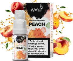 Liquid WAY to Vape Peach 10ml (broskev)