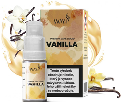 Liquid WAY to Vape Vanilla 10ml (vanilka)