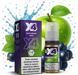 Liquid X4 Bar Juice 10ml Blackcurrant Apple