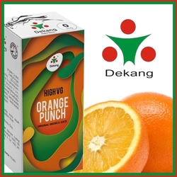 LIQUID DEKANG HIGH VG ORANGE PUNCH 10ML (ŠŤAVŇATÝ POMERANČ)