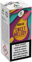 Liquid Dekang High VG Sweet Melody 10ml (Broskev s citrónem)
