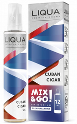 Příchuť Liqua MIX&GO Shake and Vape 12ml Cuban Cigar