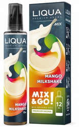 Příchuť Liqua MIX&GO 12ml Mango MilkShake (koktejl s mangem)