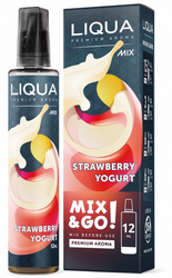 PŘÍCHUŤ LIQUA MIX&GO 12ML STRAWBERRY YOGURT