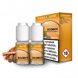 Liquid Ecoliquid Premium 2Pack ECORUY 2x10ml (tabák)