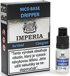 Nikotinová báze CZ IMPERIA Dripper 5x10ml PG30-VG70