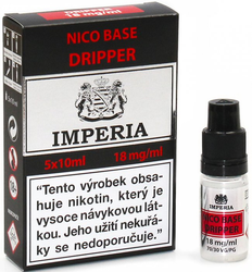 Nikotinová báze CZ IMPERIA Dripper 5x10ml PG30-VG70